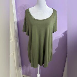 Merona Olive Green Blouse